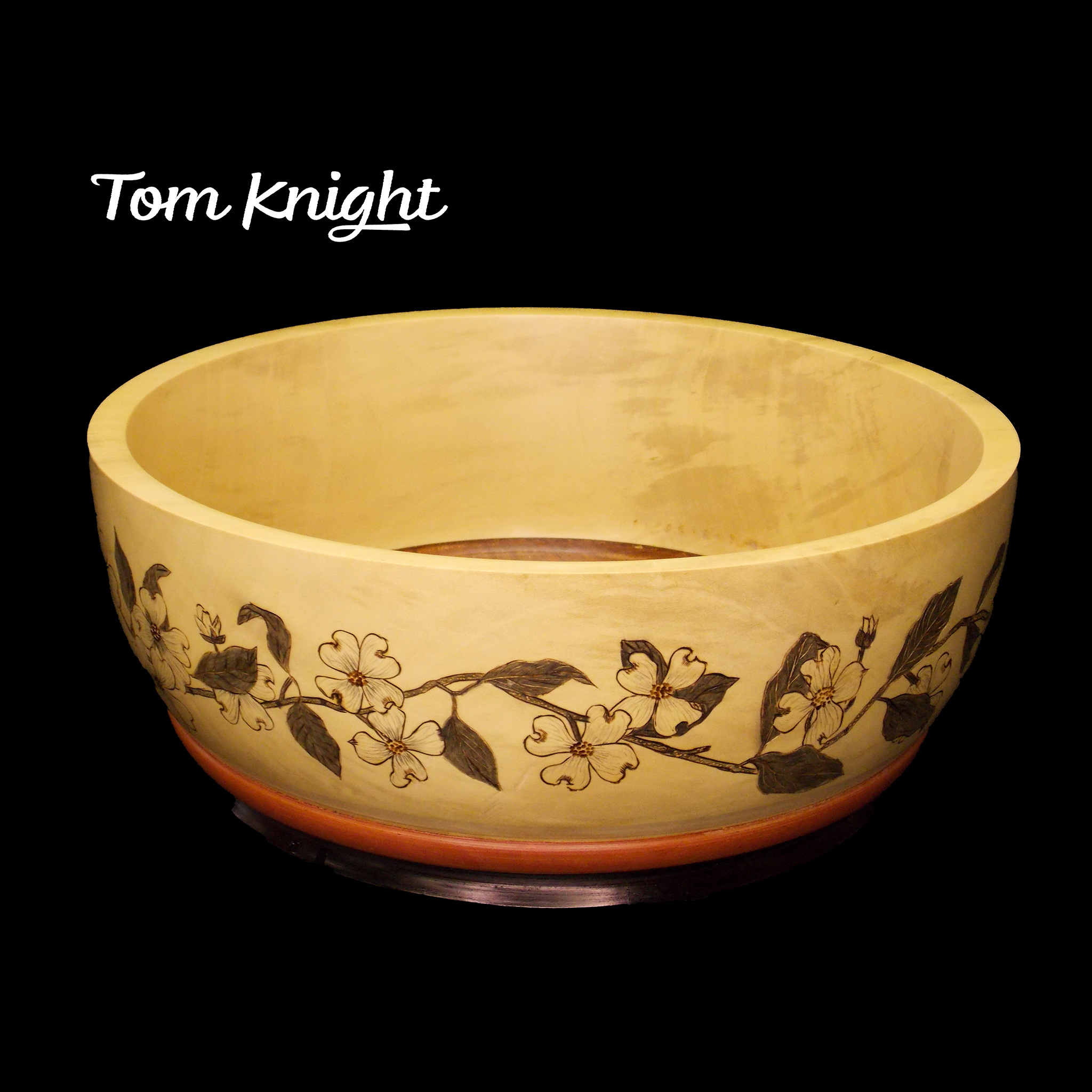 Textured Bowl Smoky Mountain Woodturners